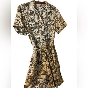 LL Bean Signature Dress Size 10 Shirt Dress Summer